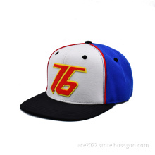 3d Rubber Patch Logo Flat Brim Snapback Cap